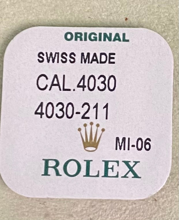 Rolex Caliber 4030 Part #211 Crown Wheel Core