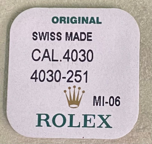 Rolex Caliber 4030 Part #251 Intermediate Setting Wheel