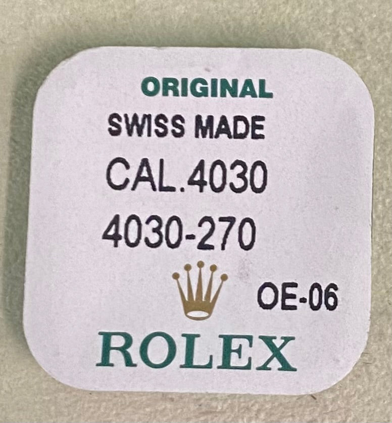 Rolex Caliber 4030 Part #270 Cannon Pinion 2.04mm