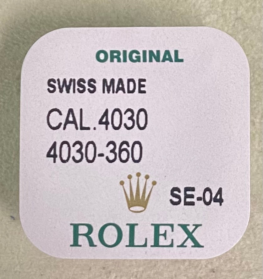 Rolex Caliber 4030 Part #360 Second Wheel