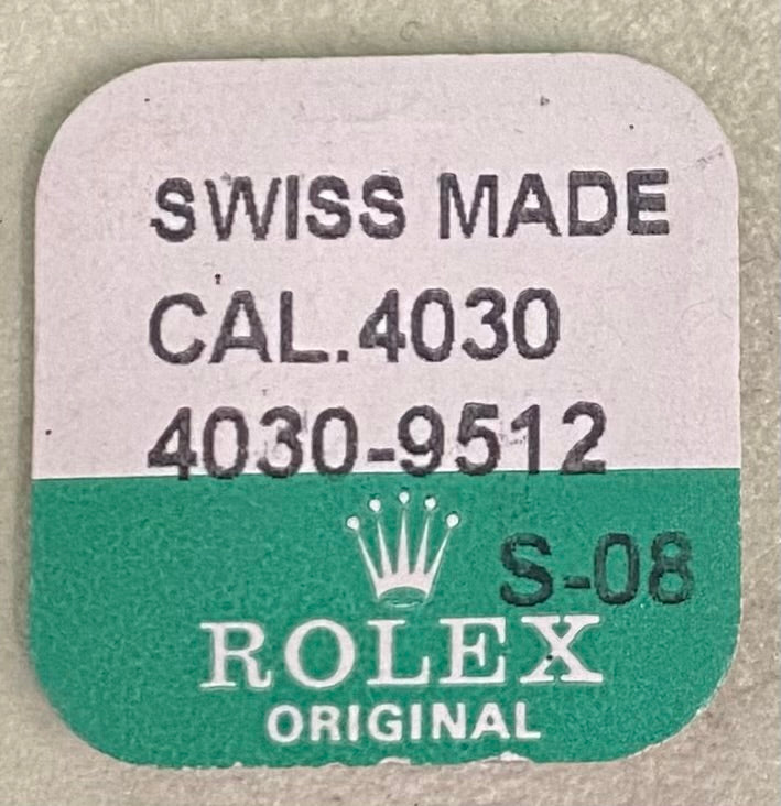 Rolex Caliber 9512 Part #9512 Jewel For Driving Wheel For Crown Wheel