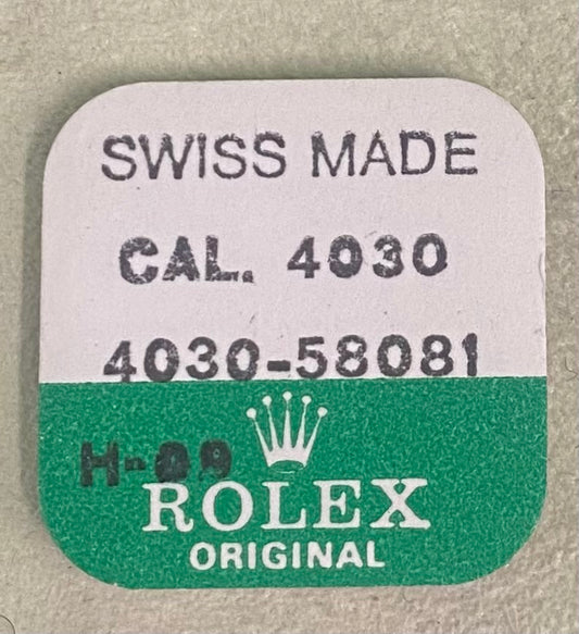 Rolex Caliber 4030 Part #58081 End Shake