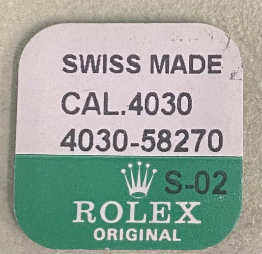 Rolex Caliber 4030 Part #58270 Screw Minute Counter Jumper