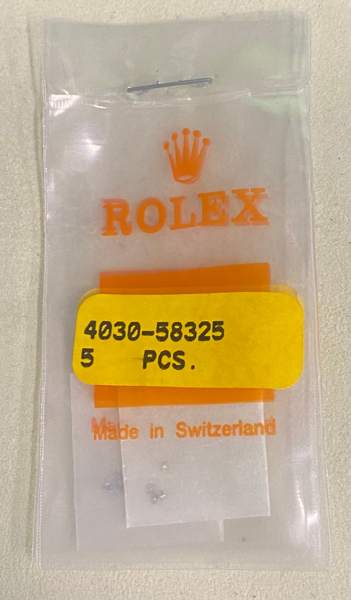 Rolex Caliber 4030 Part #58325 Screw For Sliding Gear Spring