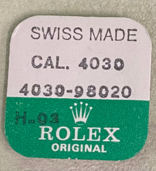 Rolex Caliber 4030 Part #98020 Jewel Minute Counting Wheel Upper