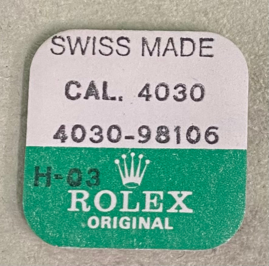 Rolex Caliber 4030 Part #98106 Jewel For Sliding Gear