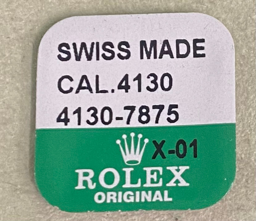 Rolex Caliber 4130 Part #7875 Tapped Foot Yolk For Fly-Back