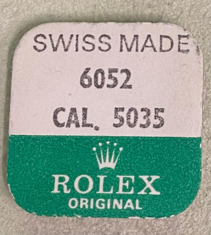 Rolex Caliber 5035 Part #6052 Tapped Foot Train Wheel Bridge