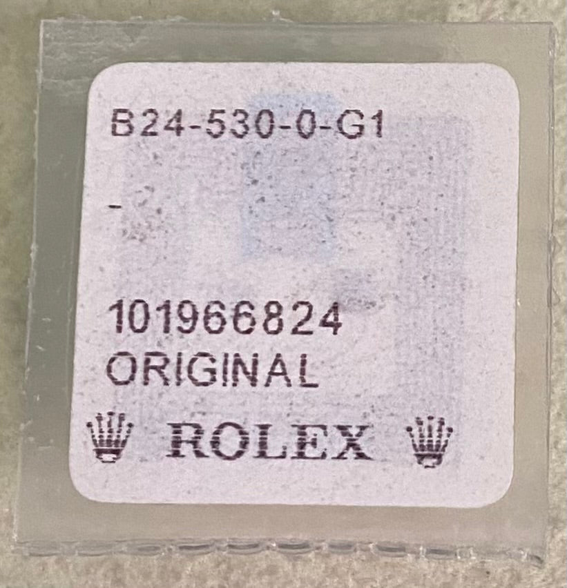 Rolex Crown Stainless Steel, Twinlock 24-530-0