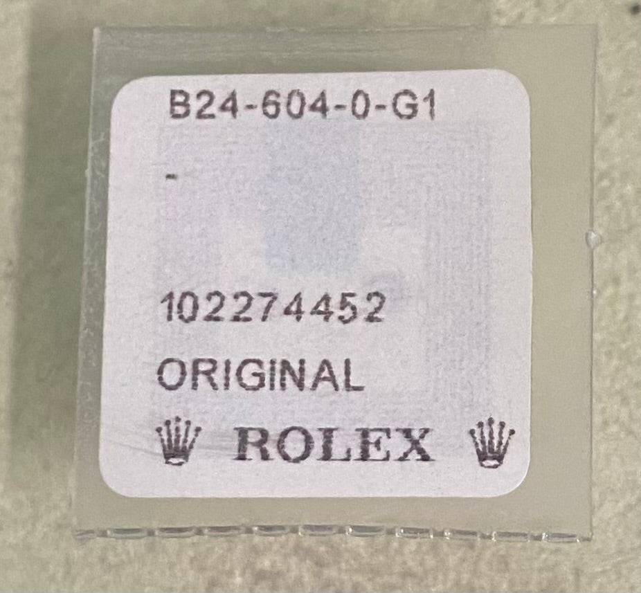 Rolex Crown Stainless Steel, Twinlock 24-604-0
