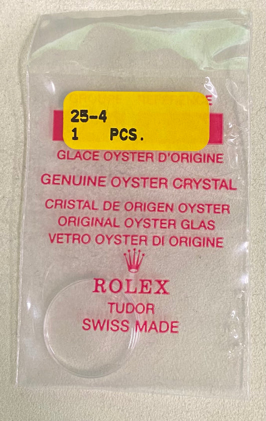 Rolex Crystal Part #25-4 Acrylic