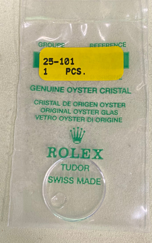 Rolex Crystal Part #25-101 Acrylic