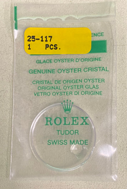 Rolex Crystal Part #25-117 Acrylic