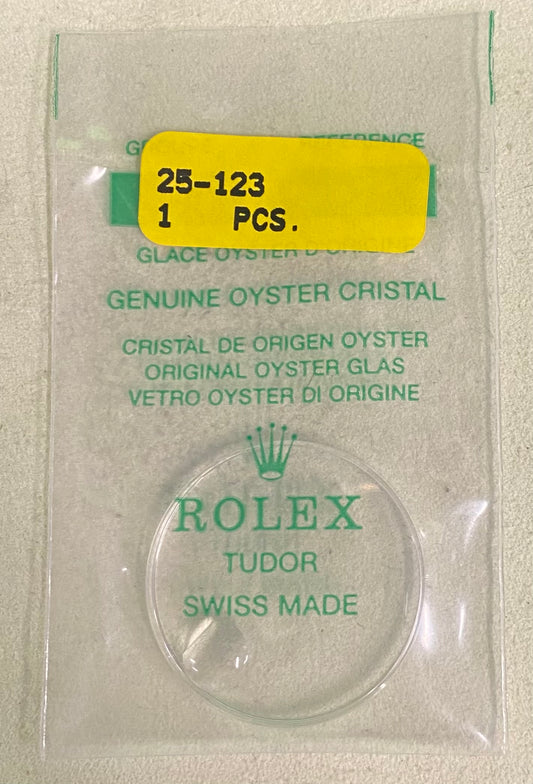 Rolex Crystal Part #25-123 Acrylic