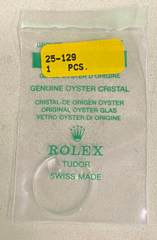 Rolex Crystal Part #25-129 Acrylic