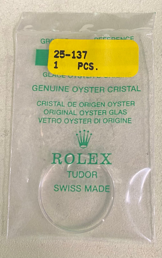 Rolex Crystal Part #25-137 Acrylic