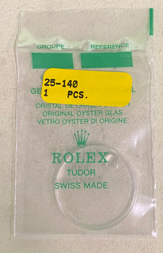 Rolex Crystal Part #25-140 Acrylic