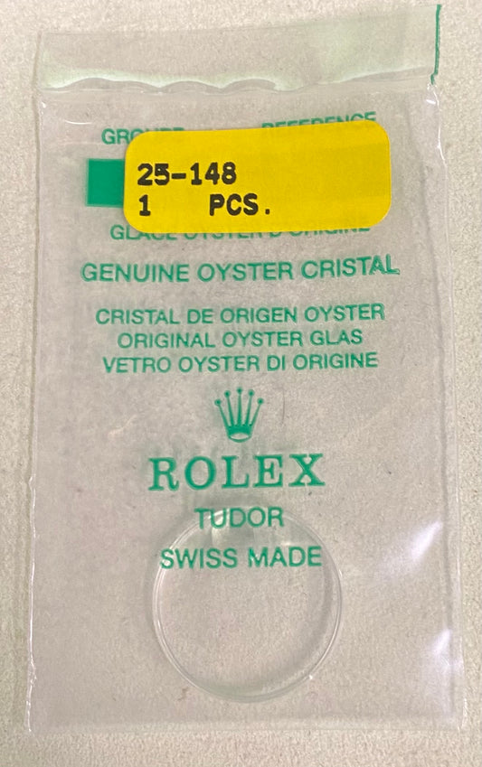 Rolex Crystal Part #25-148 Acrylic