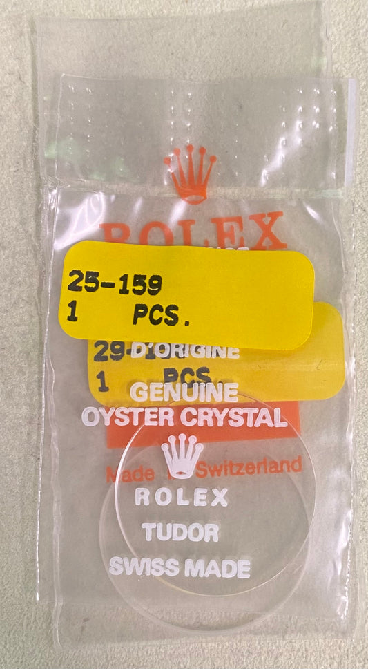 Rolex Crystal Part #25-159 Sapphire