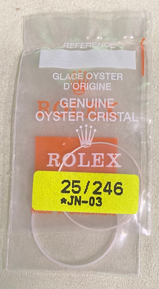 Rolex Crystal Part #25-246 Sapphire