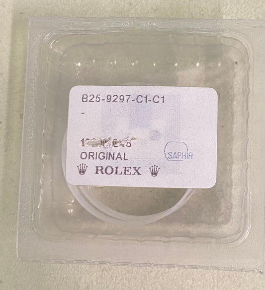 Rolex Crystal Part #25-9297-C1 Sapphire