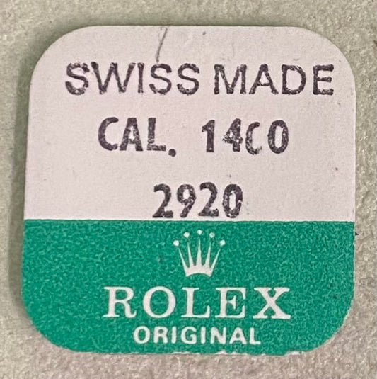 Rolex Caliber 1400 Part #2920 Jewel For 3rd & 4th Wheel Lower