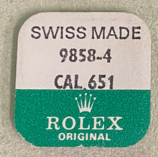 Rolex Caliber 651 Part #9858-4 Cap Jewel Upper