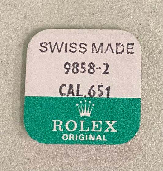 Rolex Caliber 651 Part #9858-2 Insetting Upper