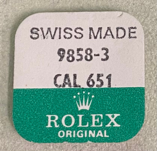Rolex Caliber 651 Part #9858-3 Insetting Lower