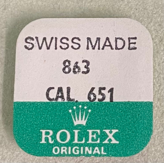 Rolex Caliber 651 Part #863 Barrel w/ Arbor & Spring