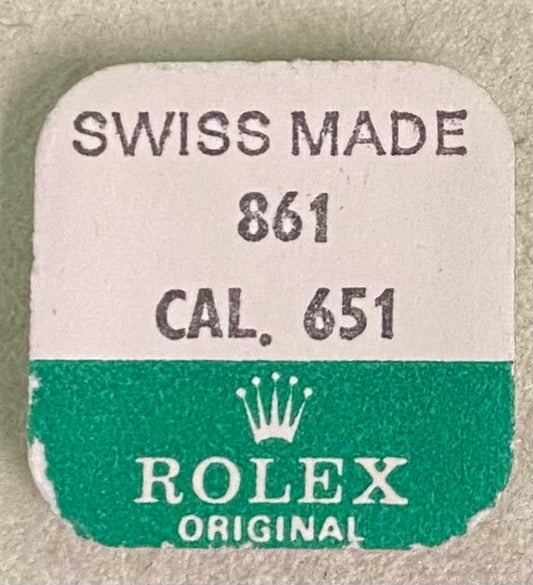 Rolex Caliber 651 Part #861 Regulator