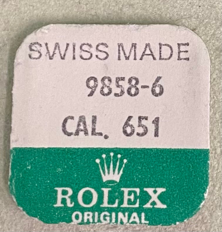 Rolex Caliber 651 Part #9858-6 Spring Upper