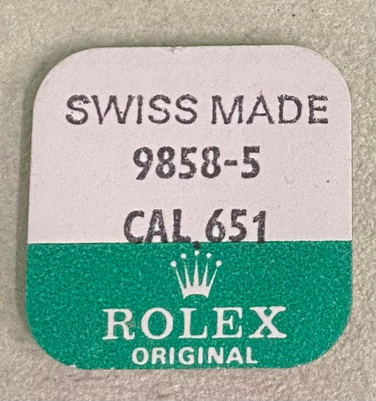 Rolex Caliber 651 Part #9858-5 Cap Jewel Lower