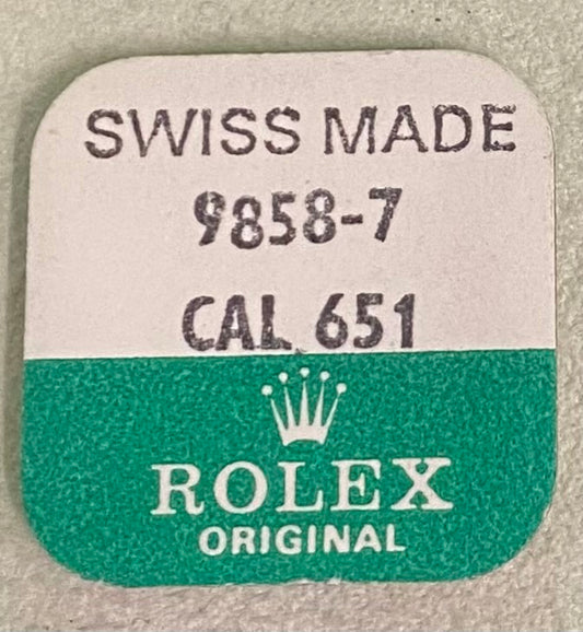 Rolex Caliber 651 Part #9858-7 Spring Lower
