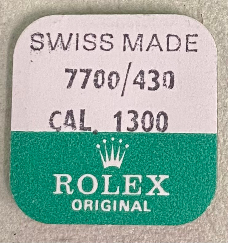 Rolex Caliber 1300 Part #7700 Mainspring