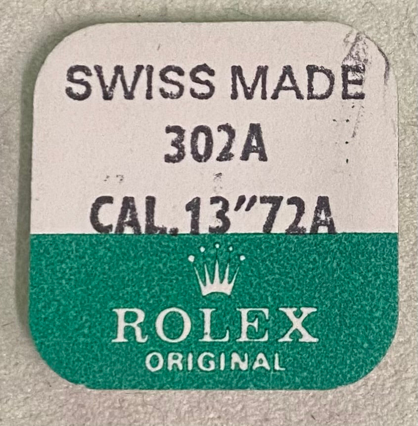 Rolex Caliber 13"72 A Part #302A Regulator