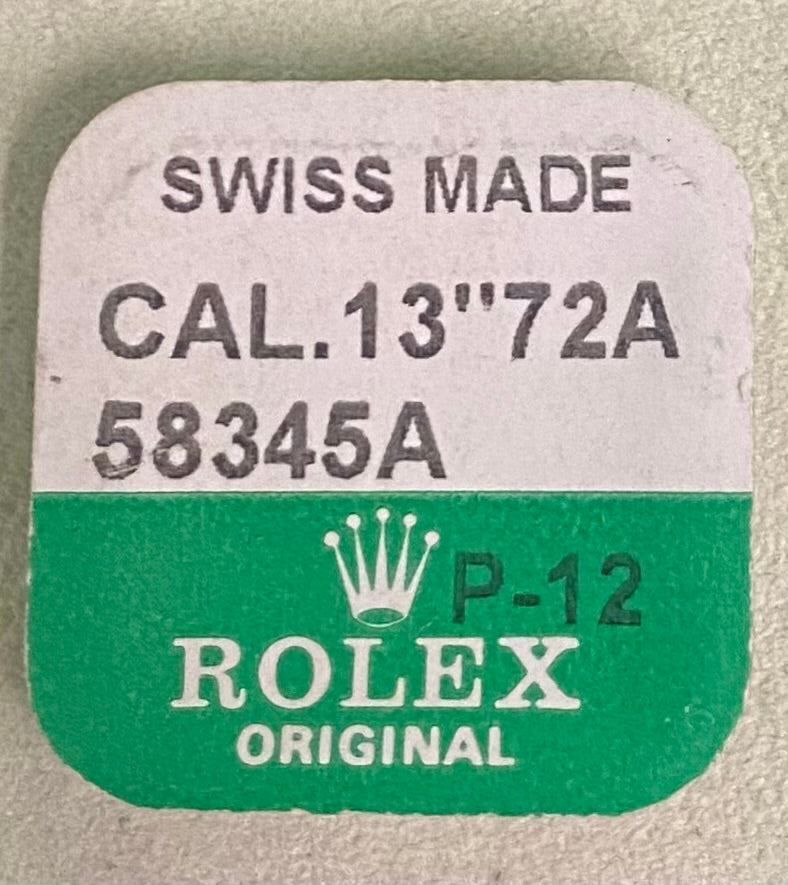 Rolex Caliber 13"72 A Part #58345A Screw For Switch