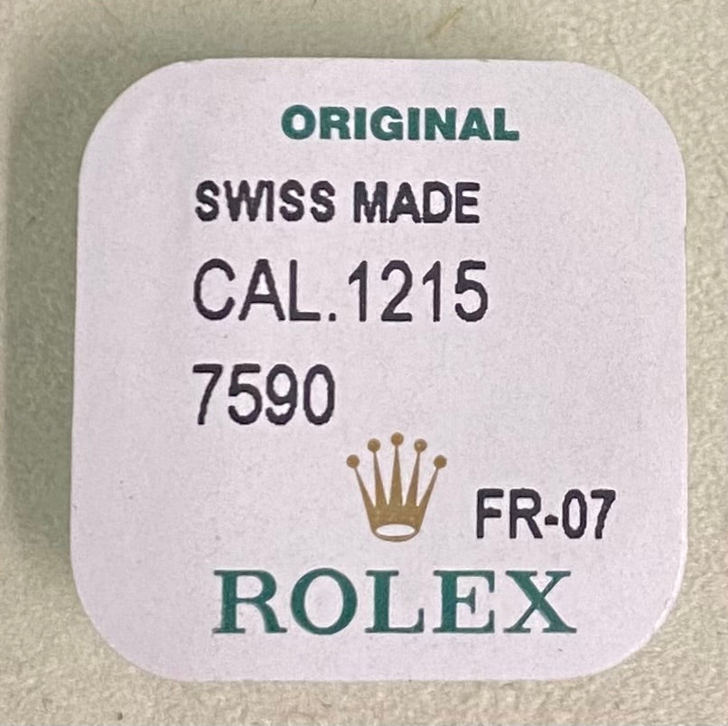 Rolex Caliber 1215 Part #7590 Center Wheel w/ Cannon Pinion