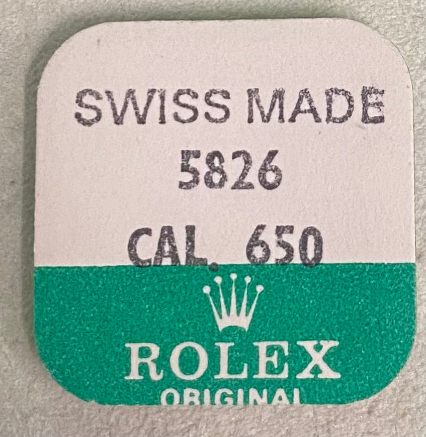Rolex Caliber 650 Part #5826 Screw For End Plate Upper