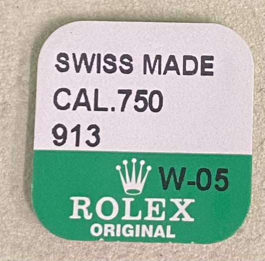 Rolex Caliber 750 Part #913 Mainspring Standard