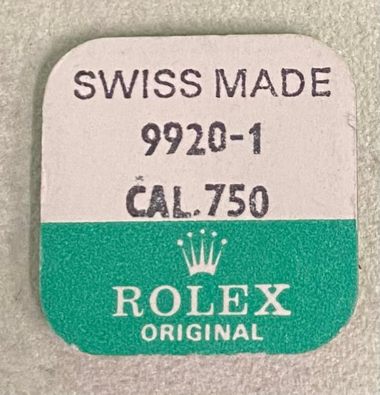 Rolex Caliber 750 Part #9920-1 Cap Jewel Upper