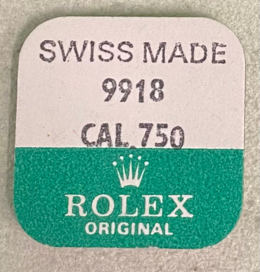 Rolex Caliber 750 Part #9918 Jewel For 2nd Wheel Upper