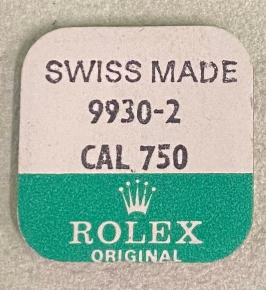 Rolex Caliber 750 Part #9930-2 Cap Jewel- Upper