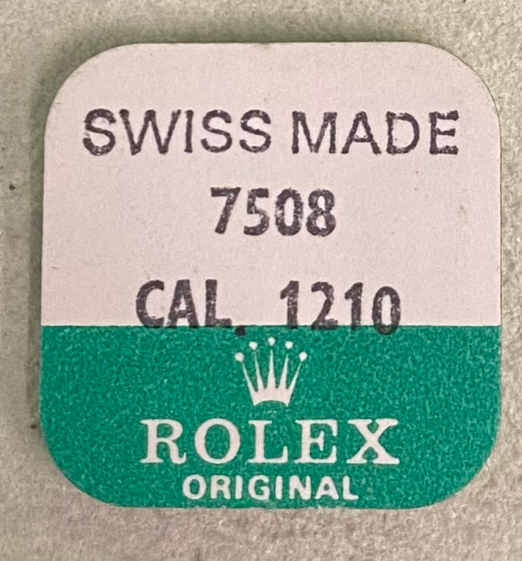 Rolex Caliber 1210 Part #7508 Jewel For 3rd Wheel Upper