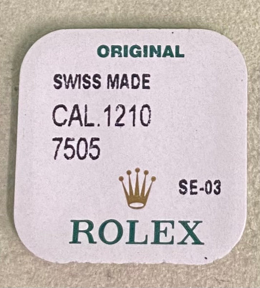 Rolex Caliber 1210 Part #7505 Jewel For Center Wheel Upper